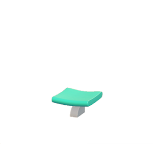 Aquamarine Public seat