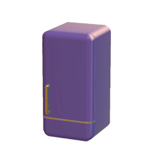 Plum Refrigerator