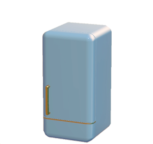 Gray Refrigerator