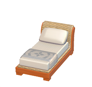 Orange Resort bed