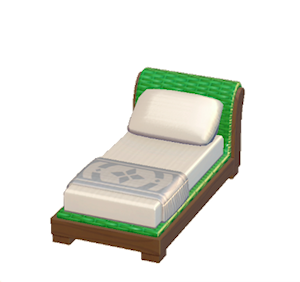 Green Resort bed