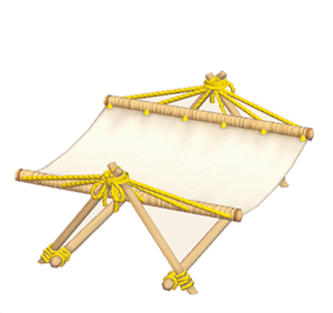 Yellow Resort hammock