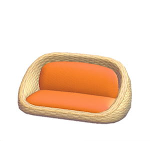 Orange Resort sofa