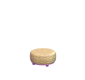 Purple Resort stool