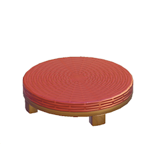 Red Resort table
