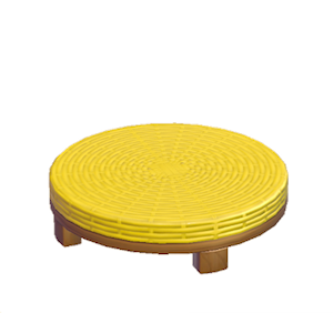 Yellow Resort table