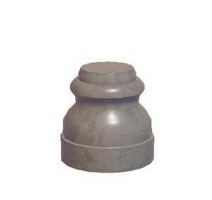 Beige Round pillar (lower)