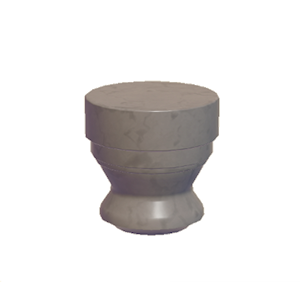 Beige Round pillar (upper)