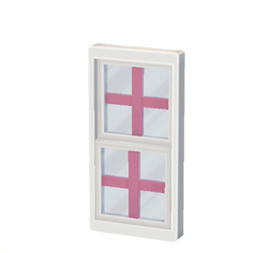 Rose Sash window