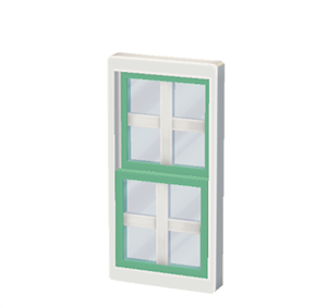 Aquamarine Sash window