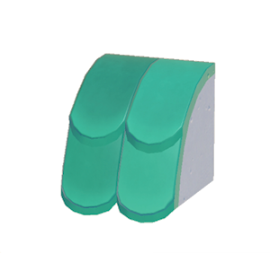 Aquamarine Scale awning