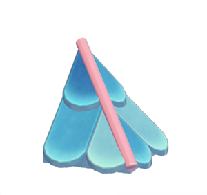 Pink Scale hipped roof