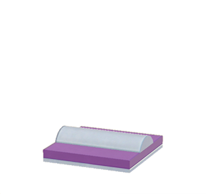 Purple Scale roof decoration