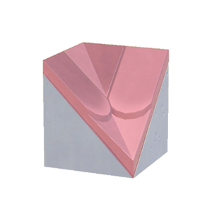 Pink Scale roof valley