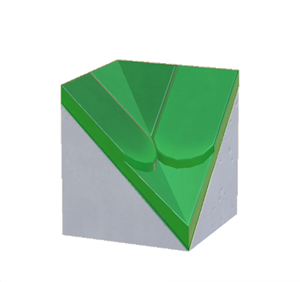 Green Scale roof valley
