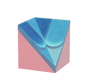 Pink Scale roof valley