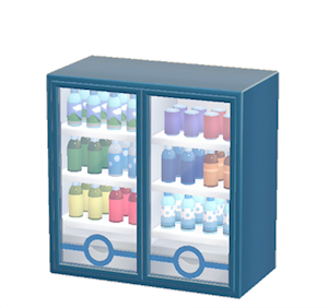 None Shop fridge