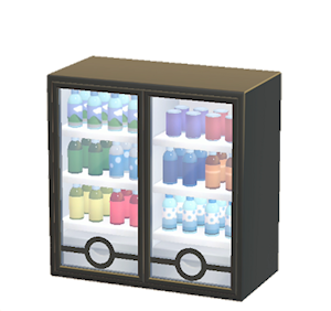 Black Shop fridge