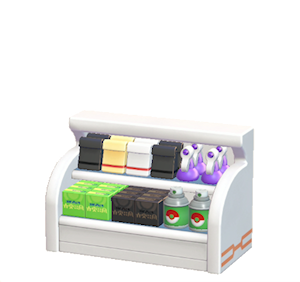 Black Shop shelf