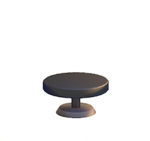 Black Side table