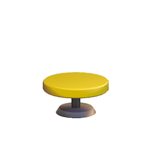 Blue Side table