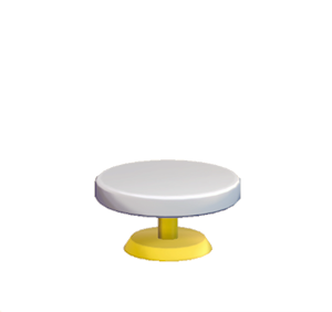 Yellow Side table