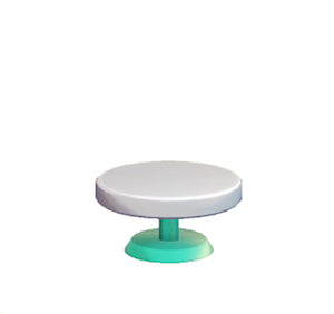 Aquamarine Side table