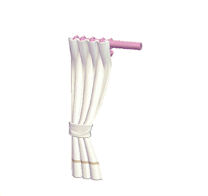 Rose Simple curtain (left)