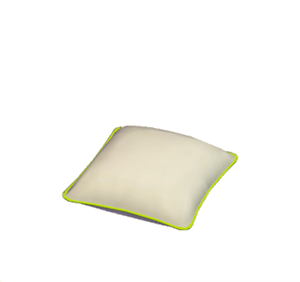 Lime Simple cushion
