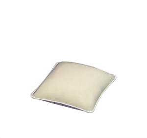 White Simple cushion