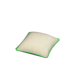 Green Simple cushion