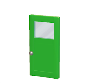 Green Simple door