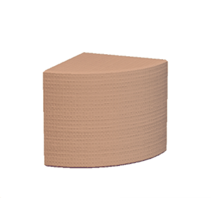 Brown Simple pillar quarter