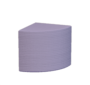 Plum Simple pillar quarter