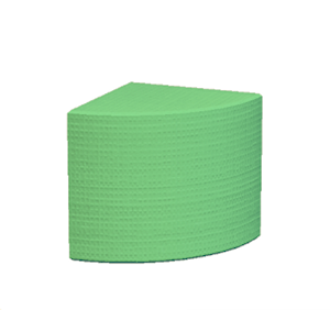 Green Simple pillar quarter