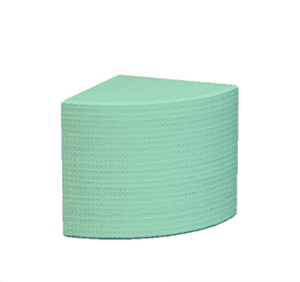 Aquamarine Simple pillar quarter