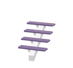 Plum Sleek steps