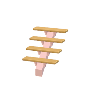 Pink Sleek steps