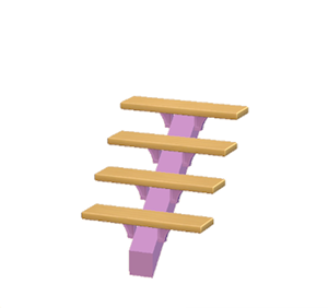 Purple Sleek steps