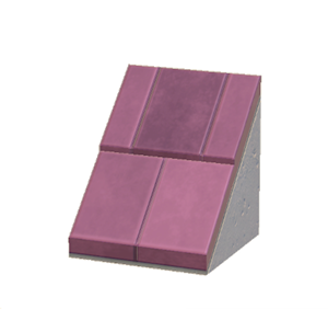 Rose Sloped stone roof