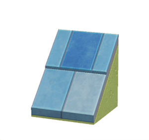 Lime Sloped stone roof