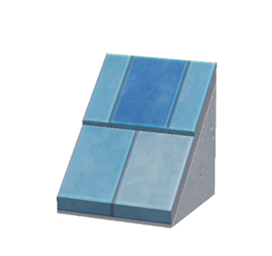 Gray Sloped stone roof