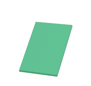 Aquamarine Sloped tent roof