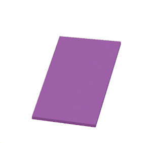 Purple Sloped tent roof