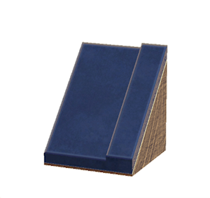 None Sloped tiled roof