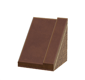 Brown Sloped tiled roof