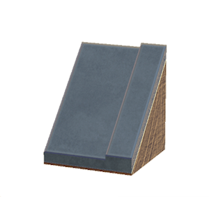 Gray Sloped tiled roof