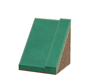 Aquamarine Sloped tiled roof