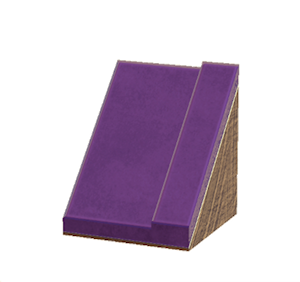 Purple Sloped tiled roof