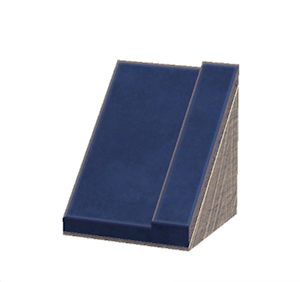 Beige Sloped tiled roof